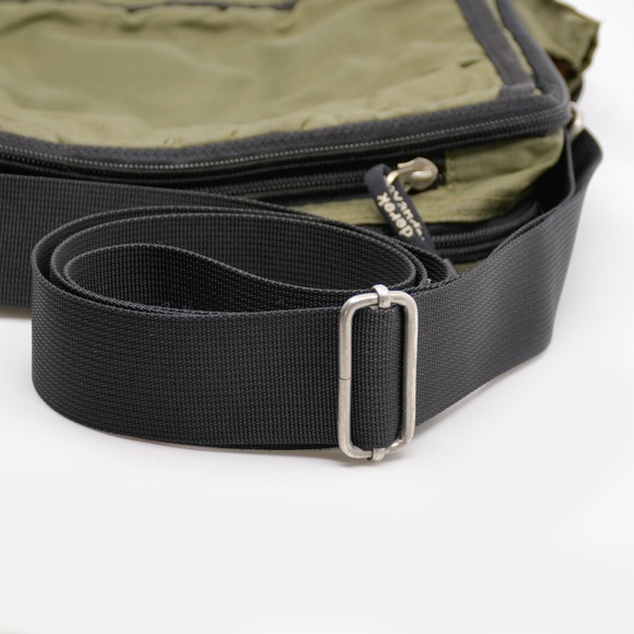 DEREK ALEXANDER Nylon Top Zip Classic Crossbody Organizer - Picture 7 of 10
